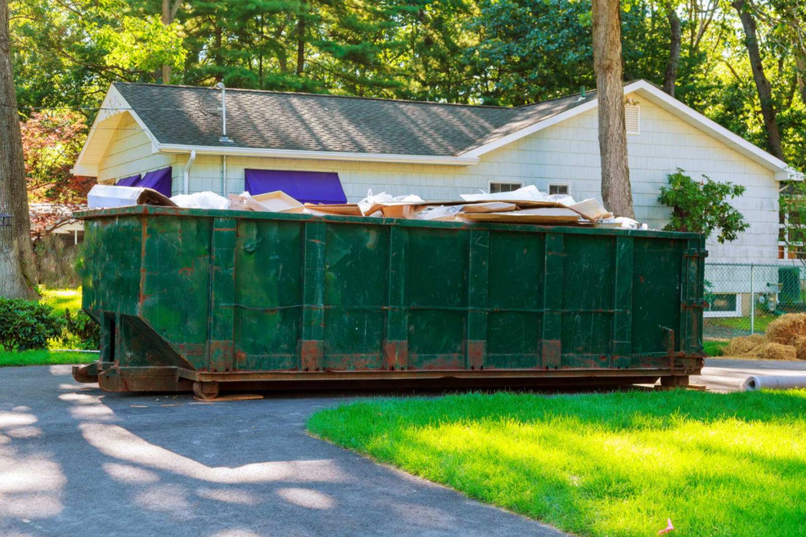 Junk Removal 30 Yard Container In Gresham